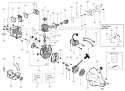 Page C Diagram and Parts List for XT35  Weed Eater Trimmer